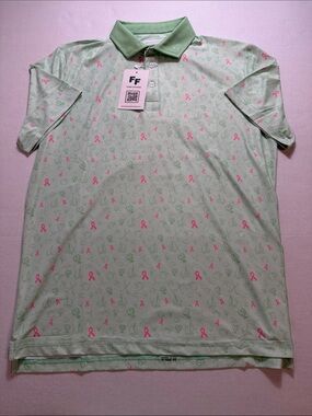 Fore Fathers Apparel Performance Golf Polo
Breast Cancer Awareness